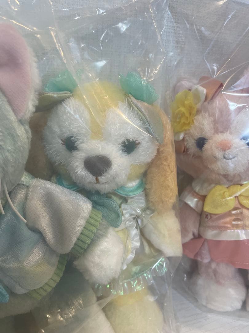 ダッフィー20周年 バケパ限定 ポージープラッシー ７人セット