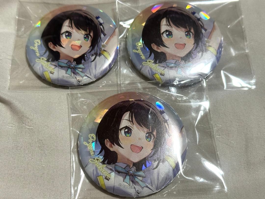 ホロライブ 5thfes 大空スバル 缶バッジ3個セット