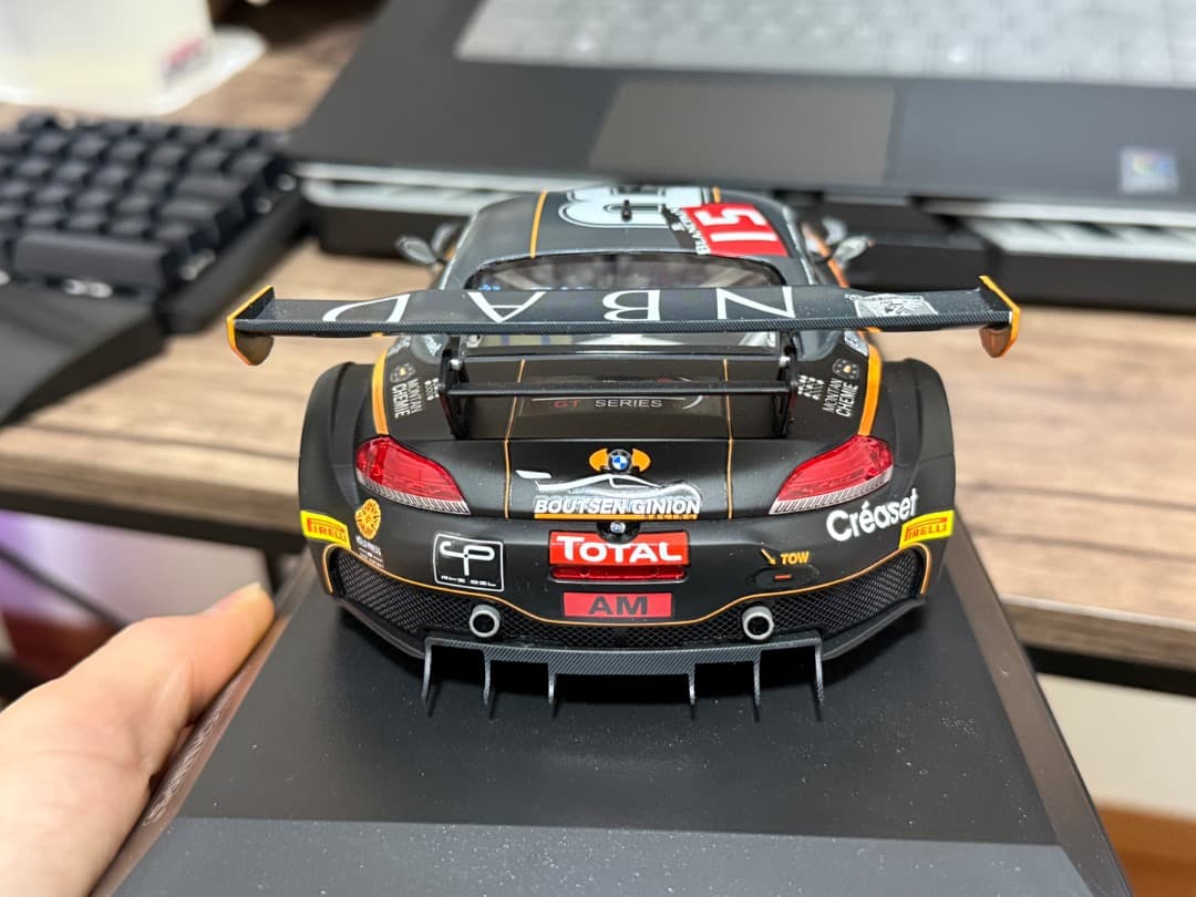 ミニカー BMW Z4 GT3 24h SPA 2015