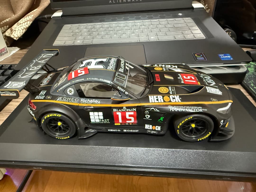 ミニカー BMW Z4 GT3 24h SPA 2015