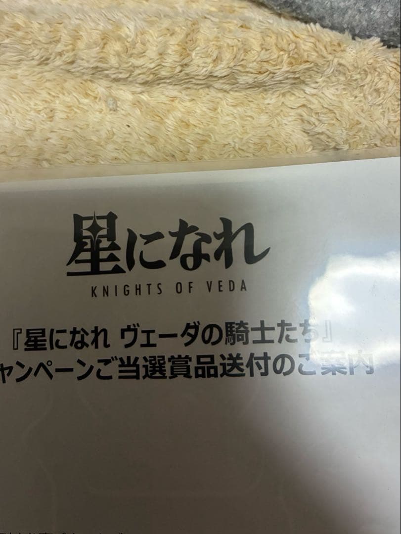 紫之エリー　星になれ ヴェーダの騎士たち アーシャ　サイン色紙　当選通知つき