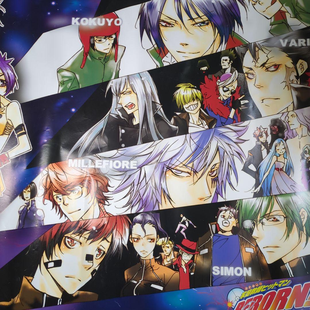 超特大 家庭教師ヒットマンREBORN! 公式商品 1m54cm×1m22cm