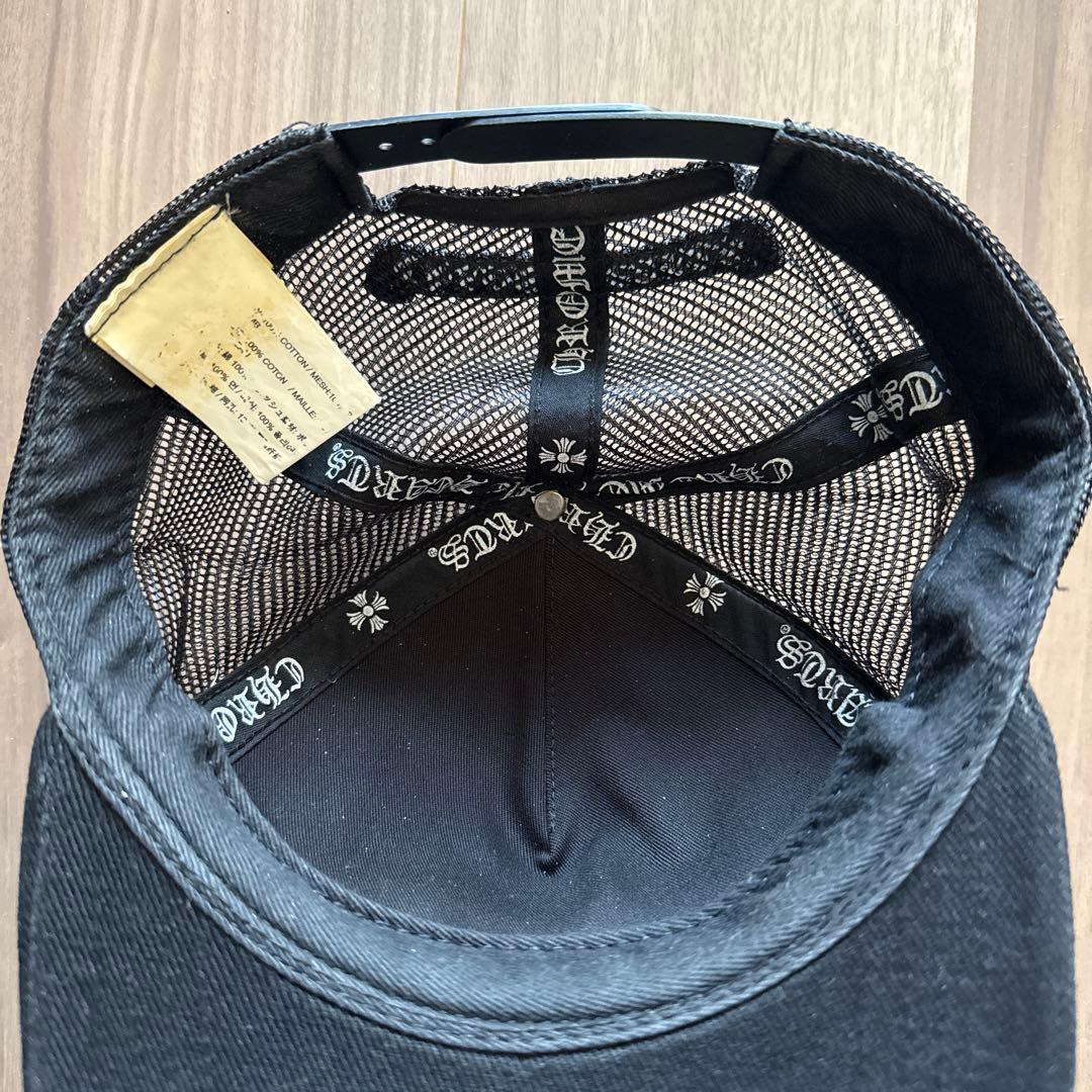 【美品】CHROME HEARTS ヒョウ柄キャップ