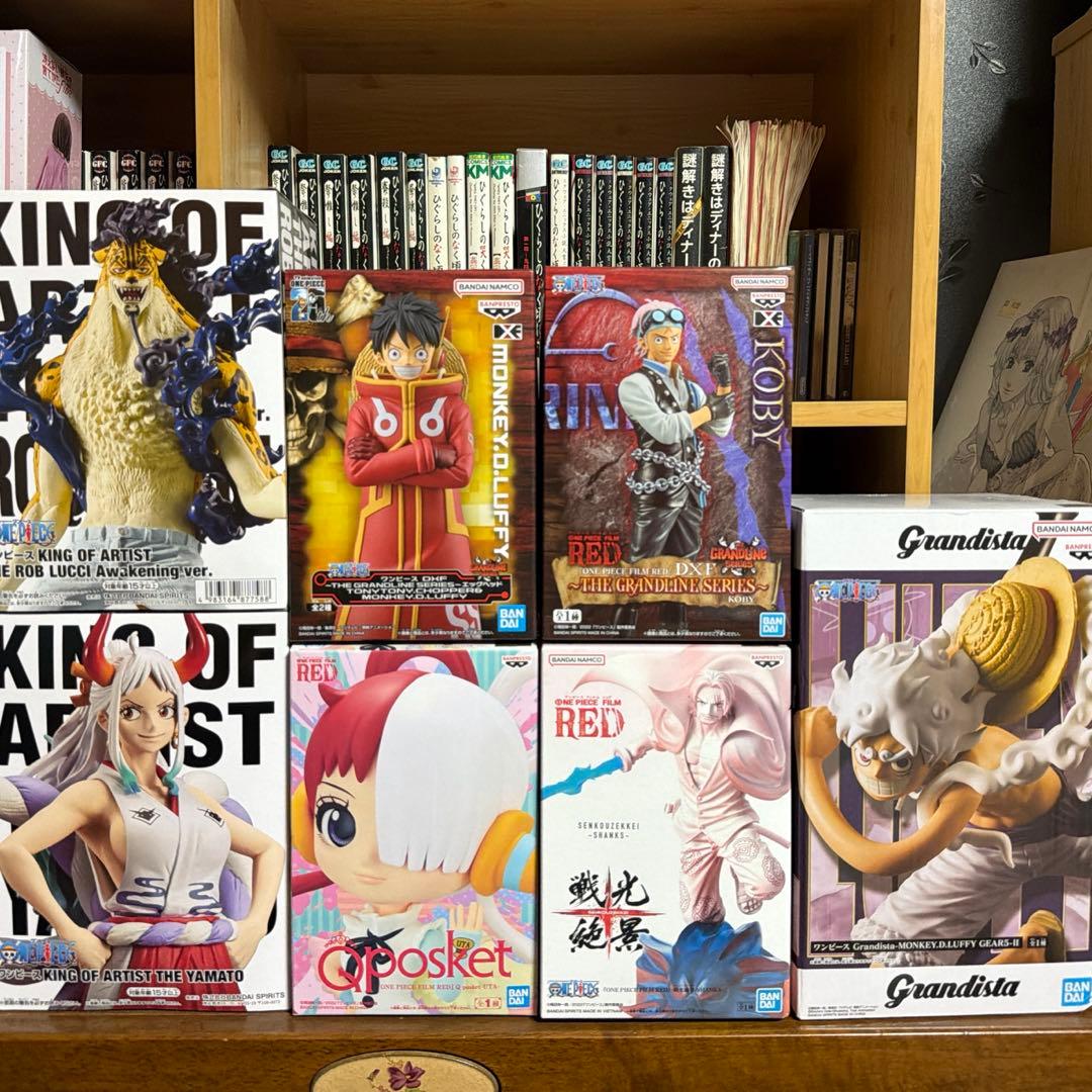 ワンピースフィギュア7点セット