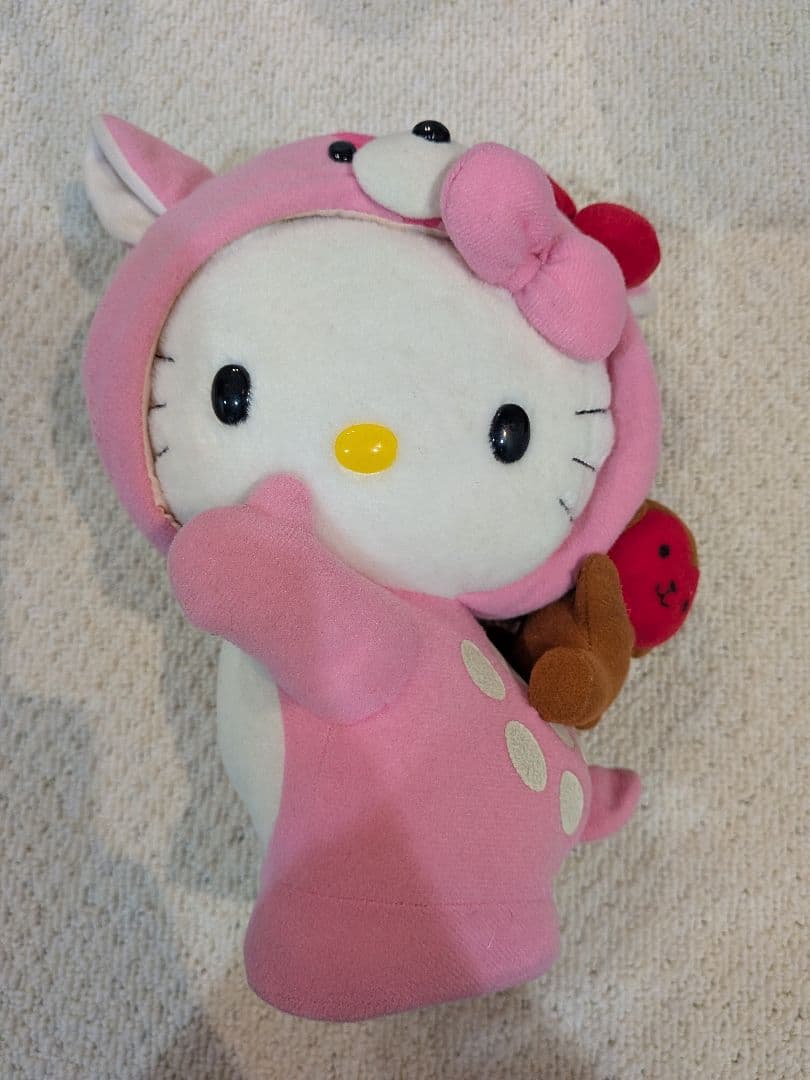 ご当地　ハローキティぬいぐるみ　広島宮島　鹿　2003 年