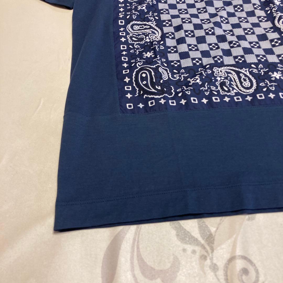 【極レア品】ルイ・ヴィトン　LOUIS VUITTON　バンダナ・ダミエTシャツ