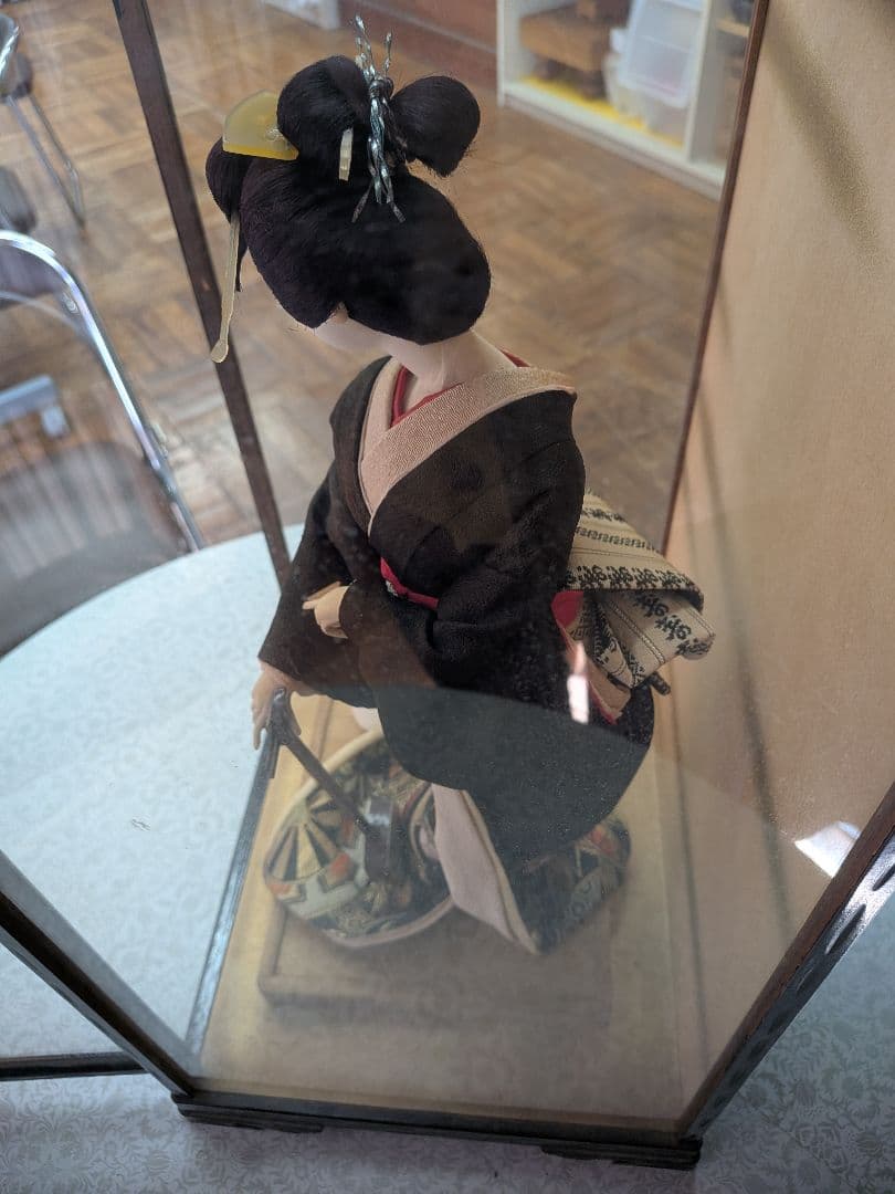 日本人形　芸者　ヴィンテージ