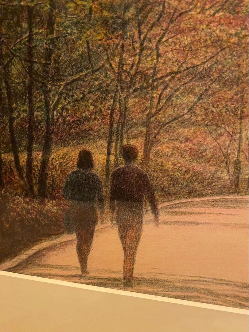 ハロルド アルトマン マロニエのある公園 インテリア アート 額縁