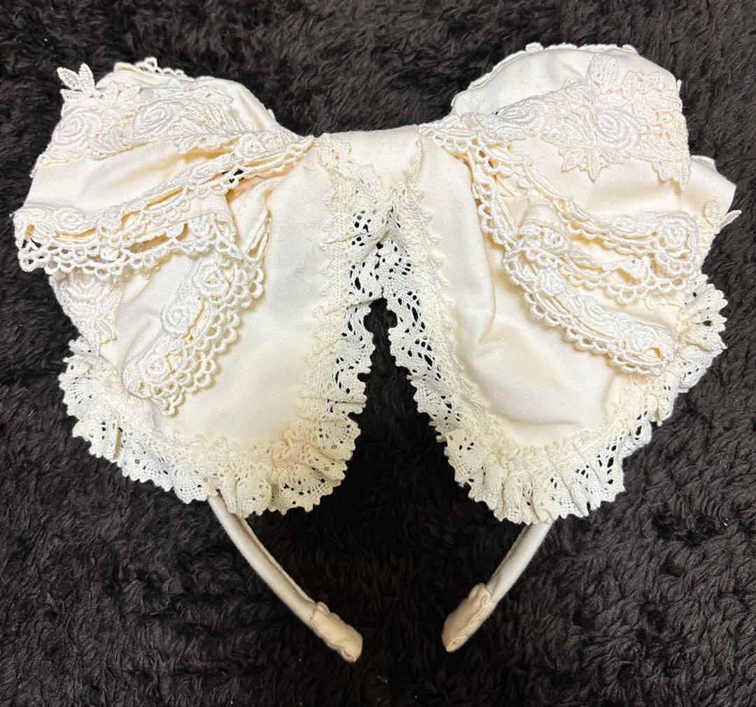 BABY THE STARS キャメロンカチューシャ クリーム