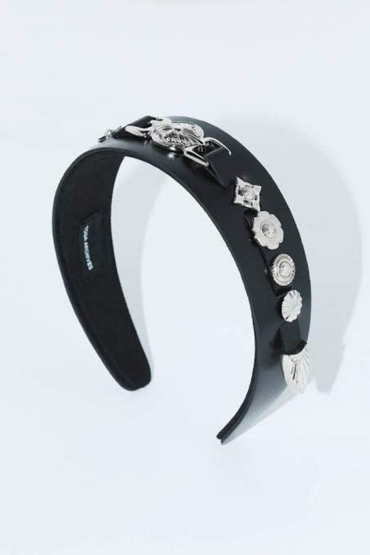 TOGA トーガ　レザー　カチューシャ