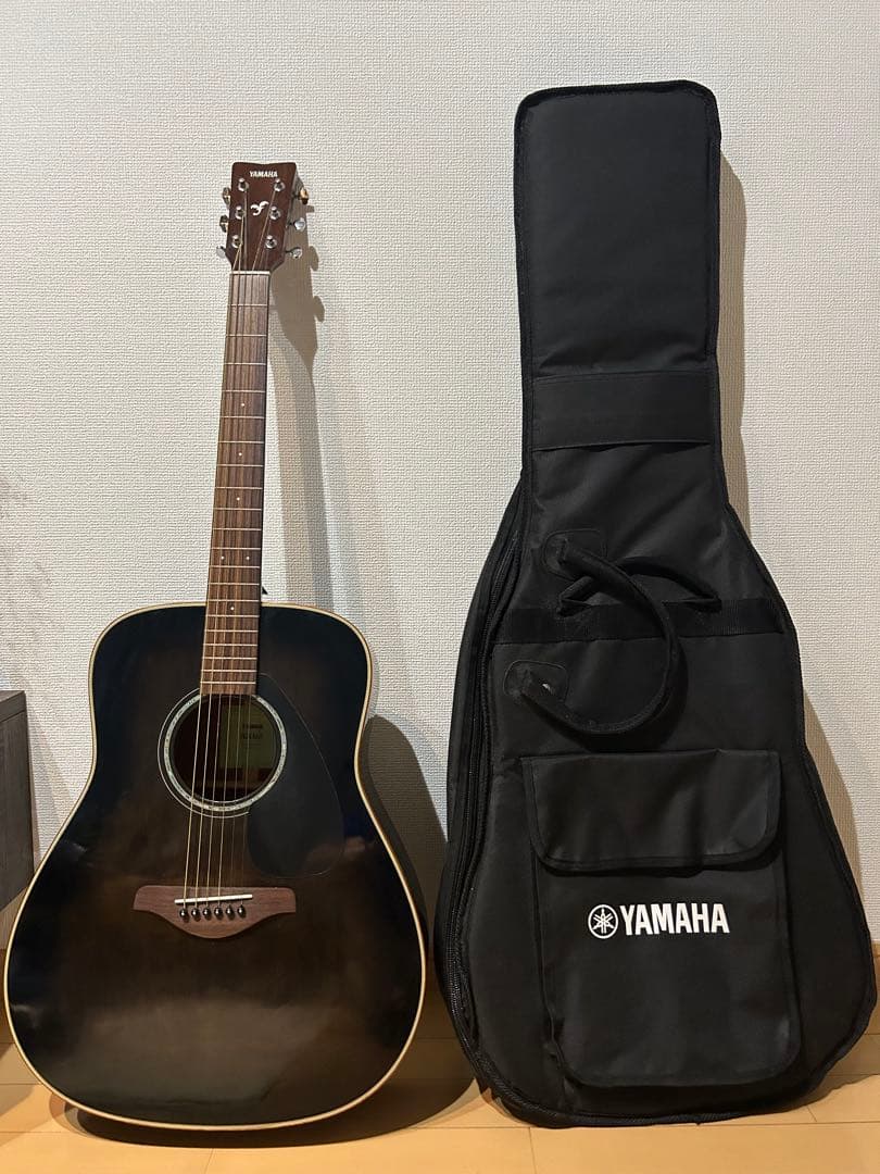 YAMAHA FGX865 エレクトリックアコースティックギター 黒　付属品付き