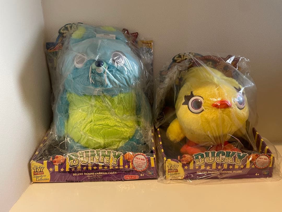 新品未使用　ダッキー&バニー　ぬいぐるみ