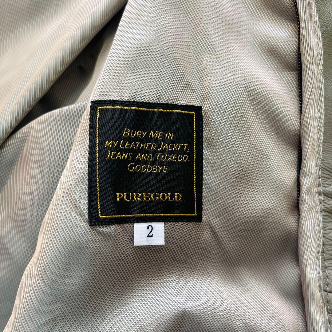 新品タグ付✨BUFFALO BOBS レザージャケット シングルライダース モカ