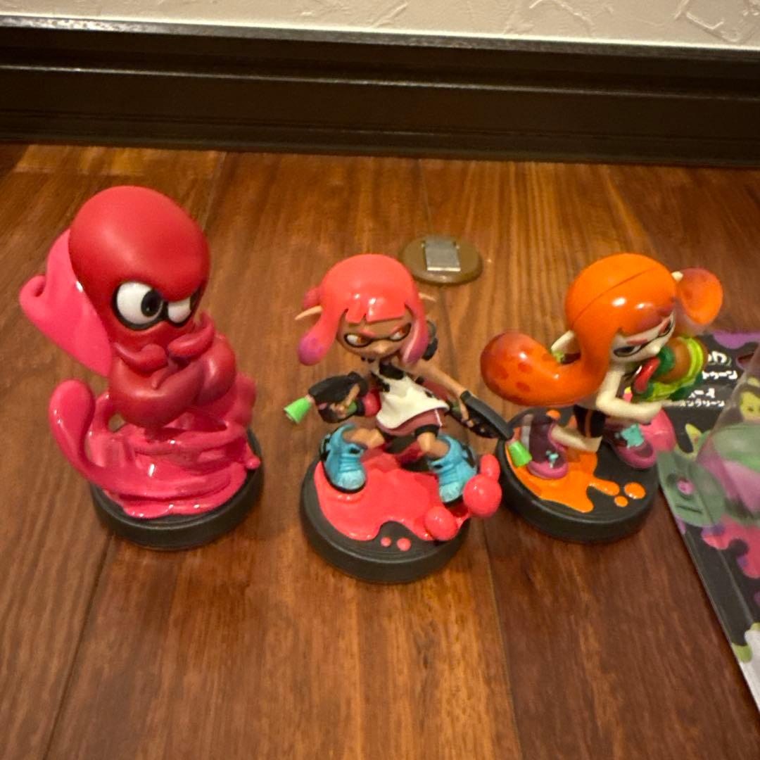 スプラトゥーン　amiibo まとめ売り　9体