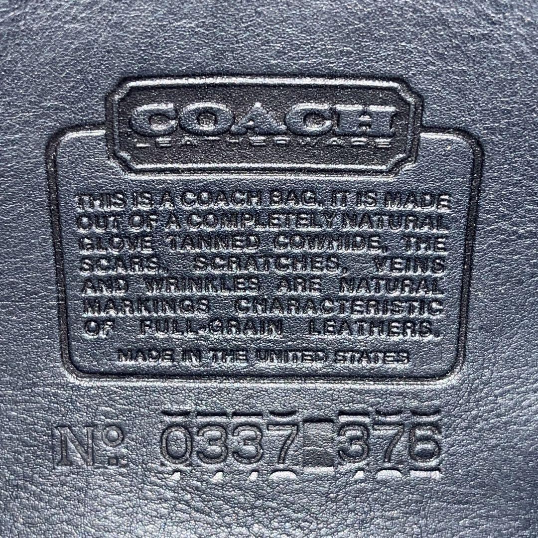 バッグ old coach shoulder bag leather y2k 00s