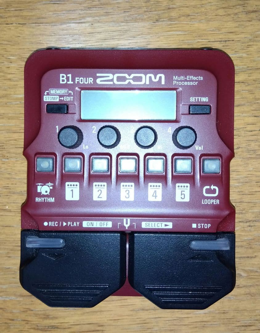 【美品】ZOOM B1 FOUR ベース用マルチエフェクター