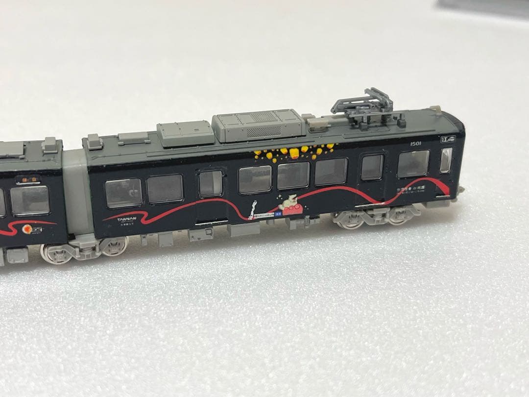 江ノ島電鉄1500形　ビビビビ台湾！ラッピング　M付き　行き先花火再現