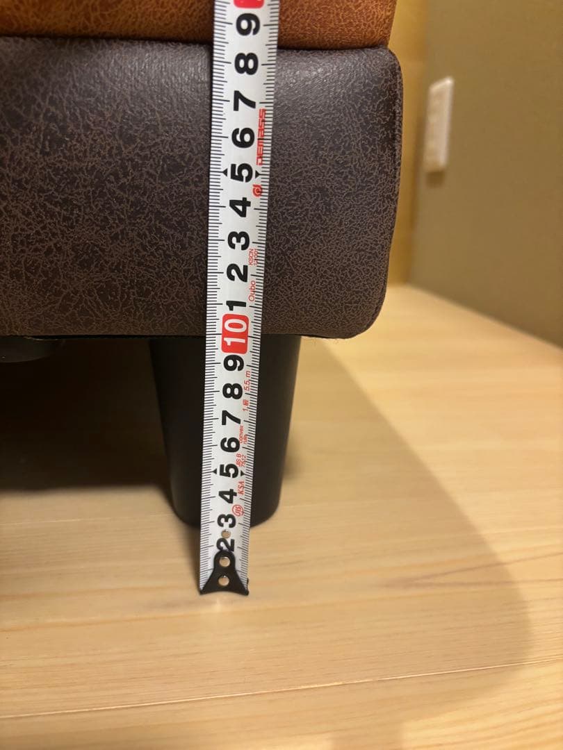 最終値下！ブラウン　スツール 約67cm×69㎝　美品です！