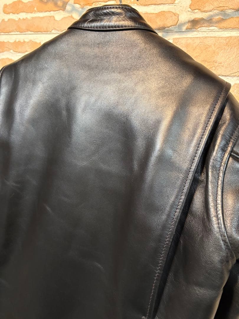 カドヤ／KADOYA／K’ｓLEATHER ／シングルライダース ／黒／M ／革