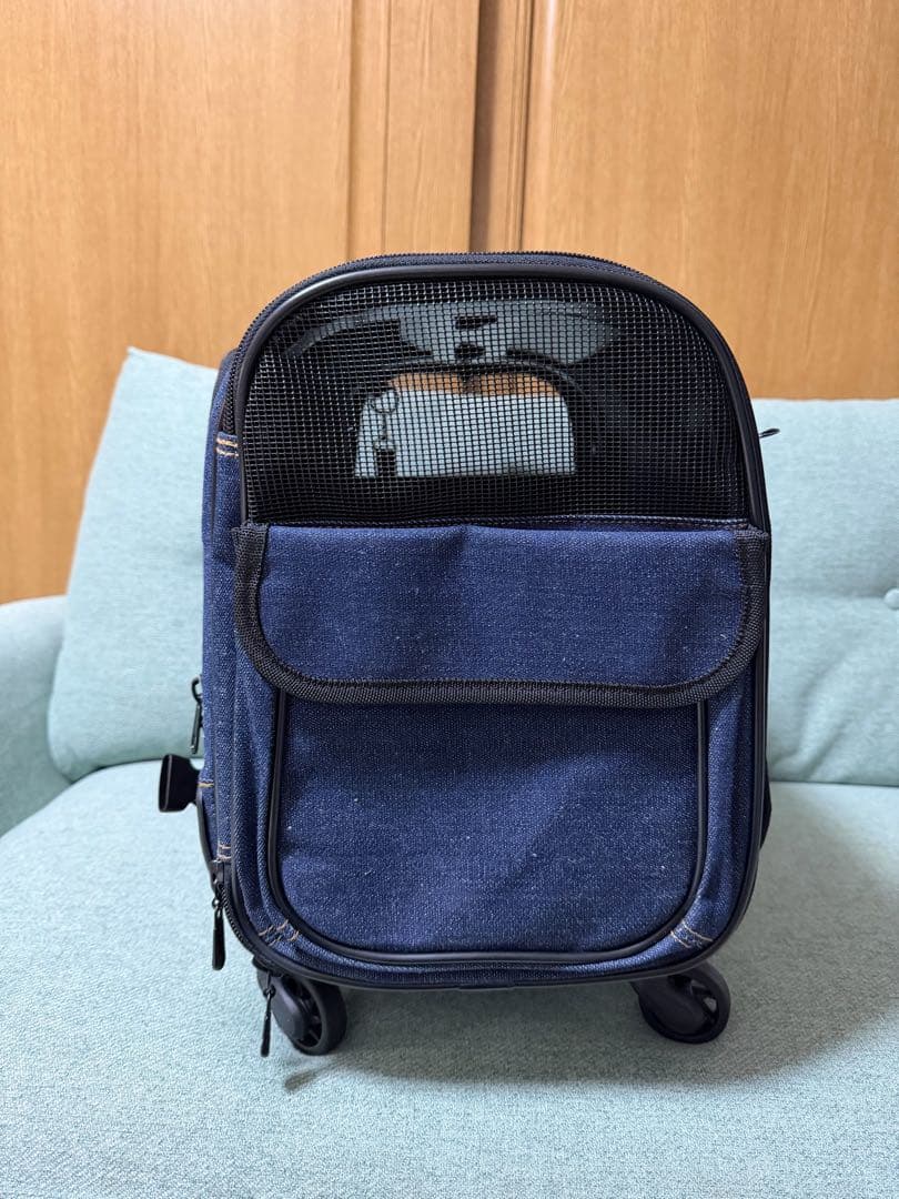 ブロッサムリュックキャリー　デニム　M