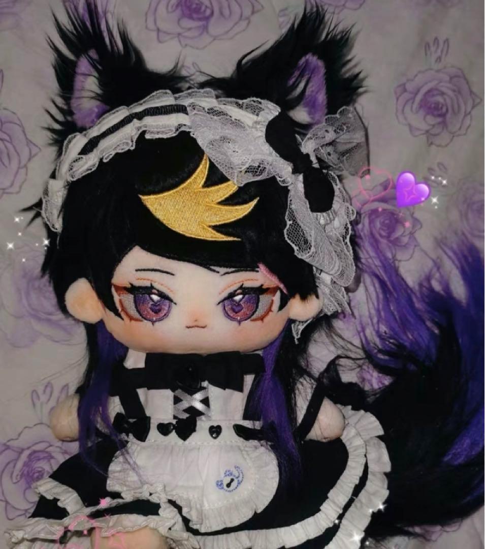 完売超絶レア　お顔厳選　着せ替え　ぬいぐるみ　20cm luxiem 闇ノシュウ