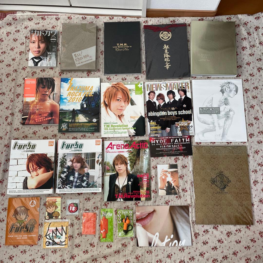 T.M.Revolution ❤️写真集　会報　雑誌　グッズ　西川貴教