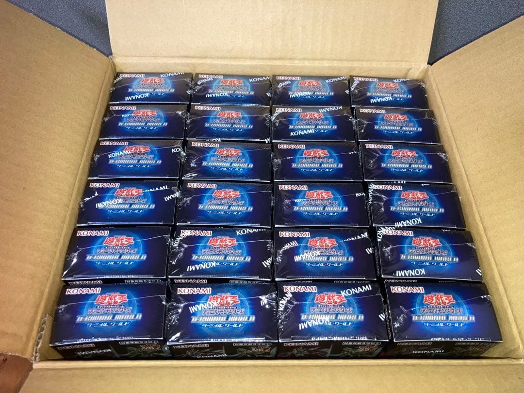 遊戯王　ターミナルワールド　第1弾　24BOX（開封カートン
