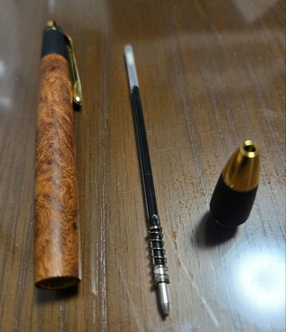 ボナンペン　花梨瘤　ボールペン