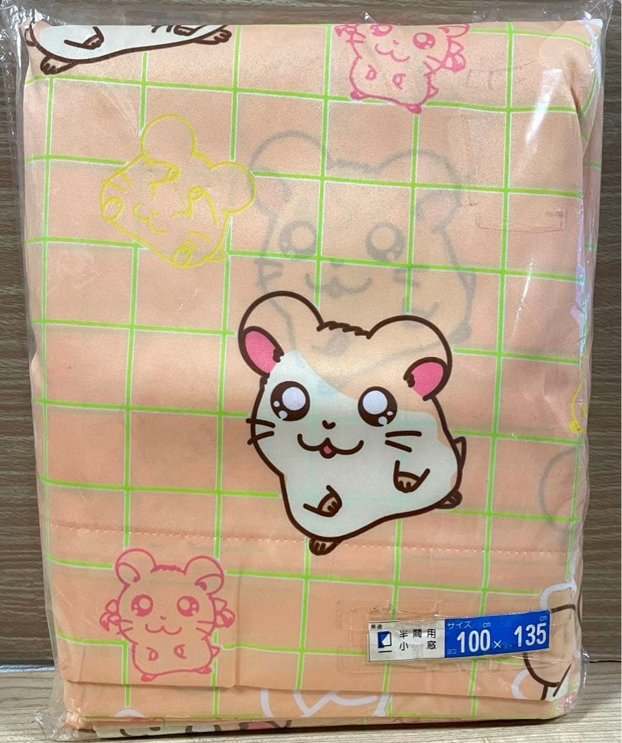 ２７袋　ハム太郎　カーテン　２枚セット　＆ＰＩＺＺＡ➖ＬＡマグカップ