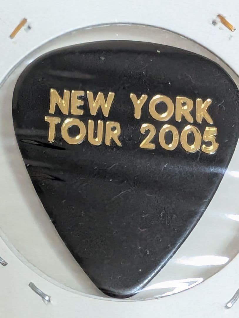 2005年 再結成 CREAM　エリック・クラプトンギターピック　来日公演