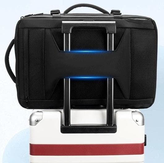 真空圧縮リュックサック(キャメル)　30×17×46(cm) ★ポンプ無★