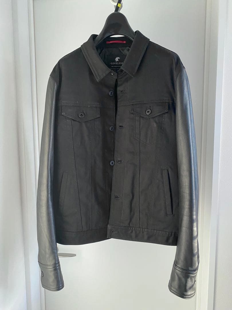 LOVELESS ブラック　レザージャケット