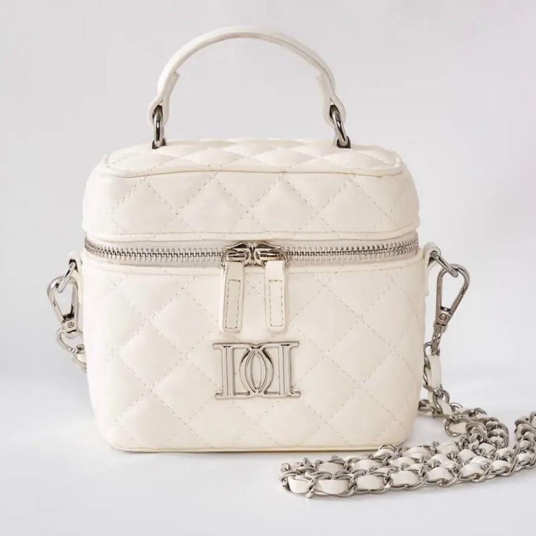 Darich バニティバッグ 白黒2点セット