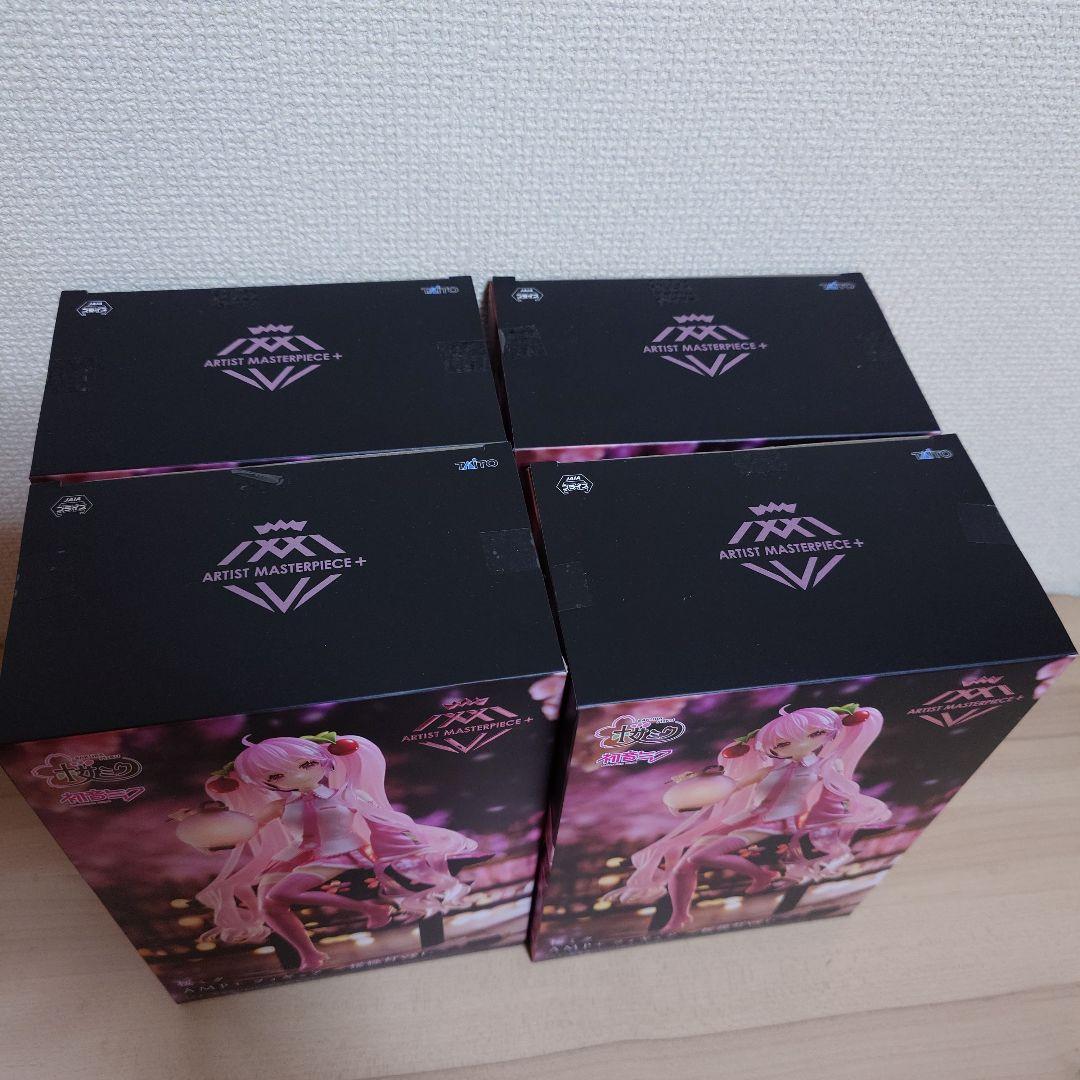 桜ミク AMPフィギュア 〜桜提灯ver〜 4体セット