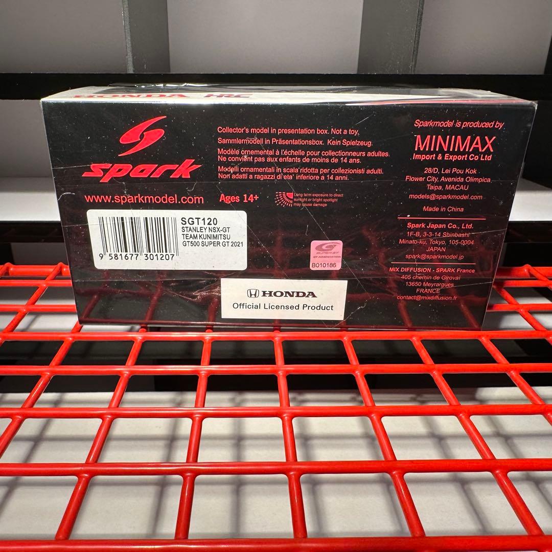 SUPER GT 2021 SPARK 1/43 スパーク ミニカー スタンレー