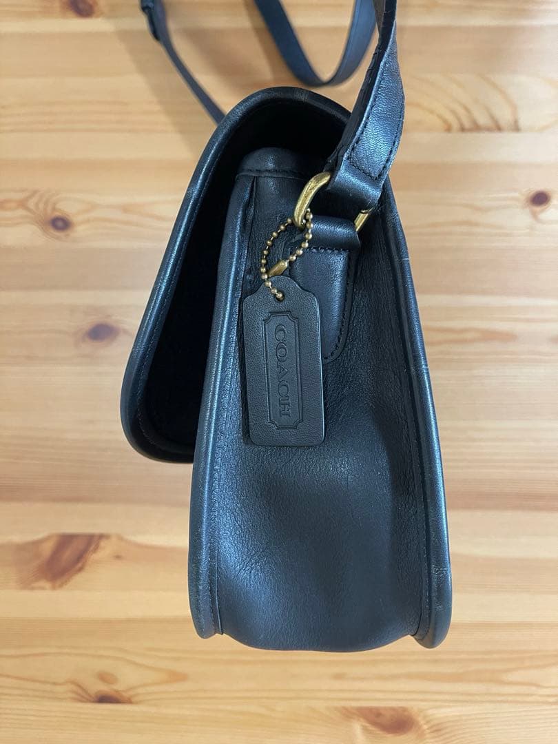 COACH オールドコーチ ターンロック ショルダーバッグ