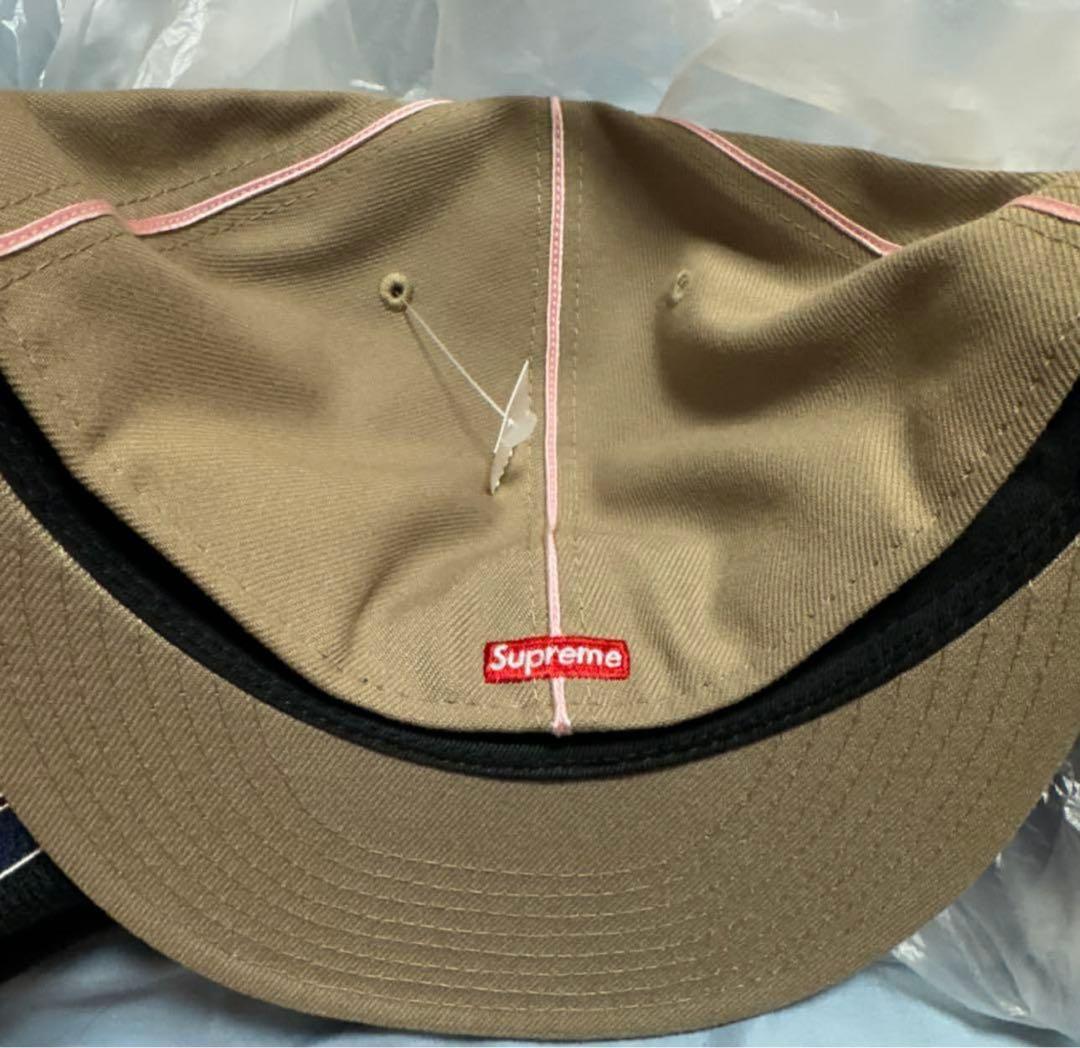 帽子 Supreme Piping Script Logo New Era \"Tan\"