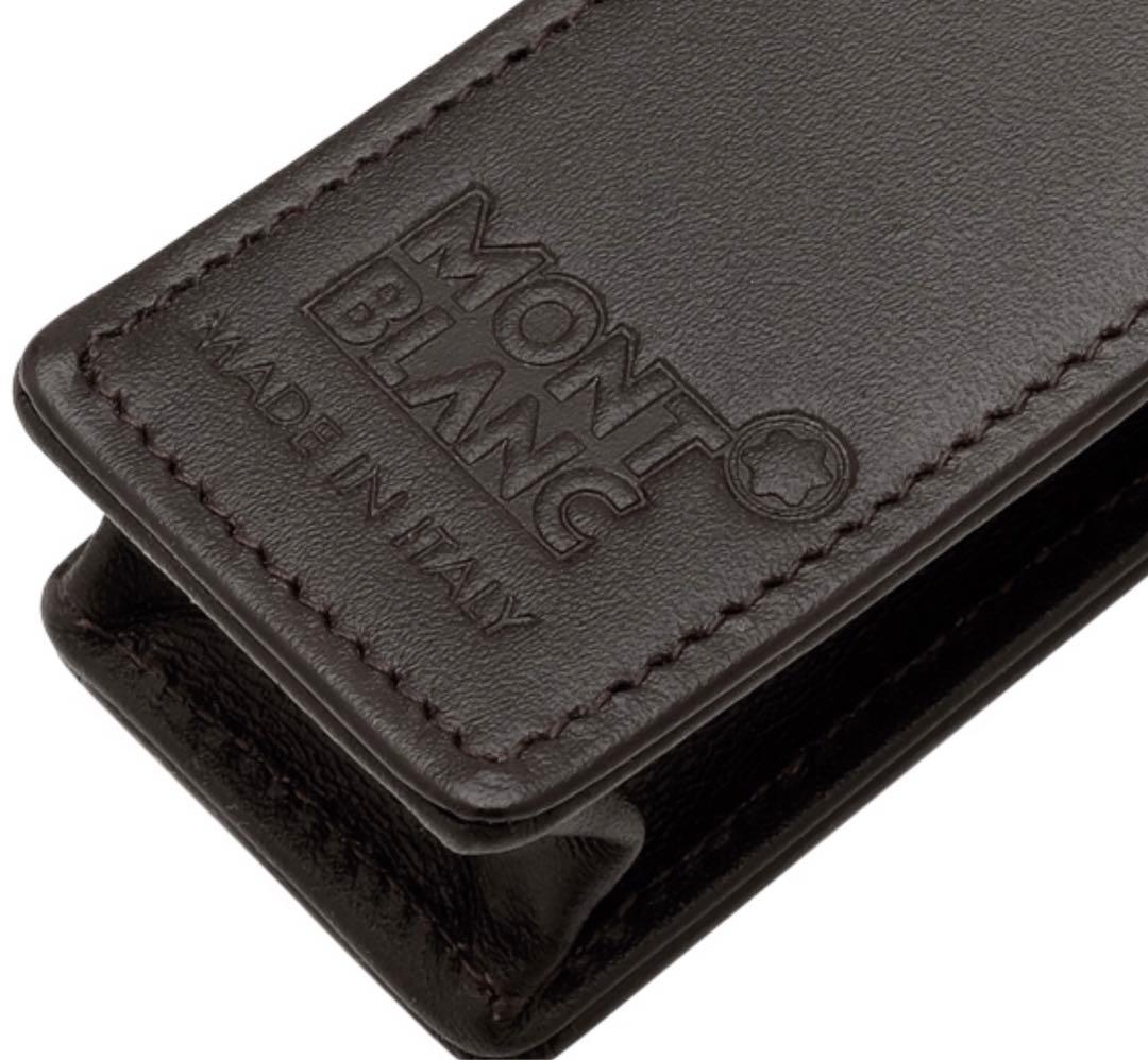 ⭐️完売のレアな1本差し美品マイスターペンポーチNo30301シエナ★モンブラン⭐️