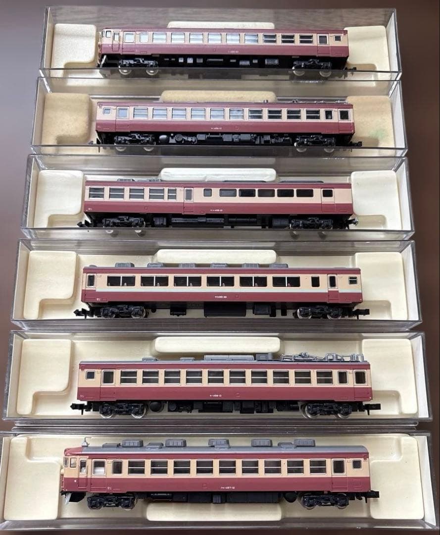 ⭐️【クリスマス限定】 455系急行6 両セット（モハ456動力車付 き）