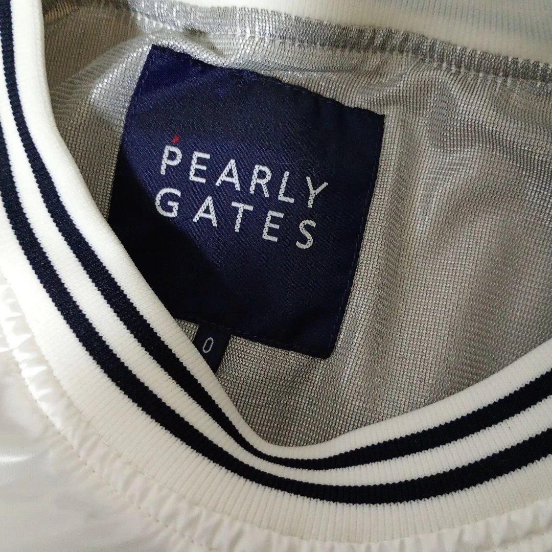 パーリーゲイツ ホワイトジャケットサイズ0 蓄熱アウター