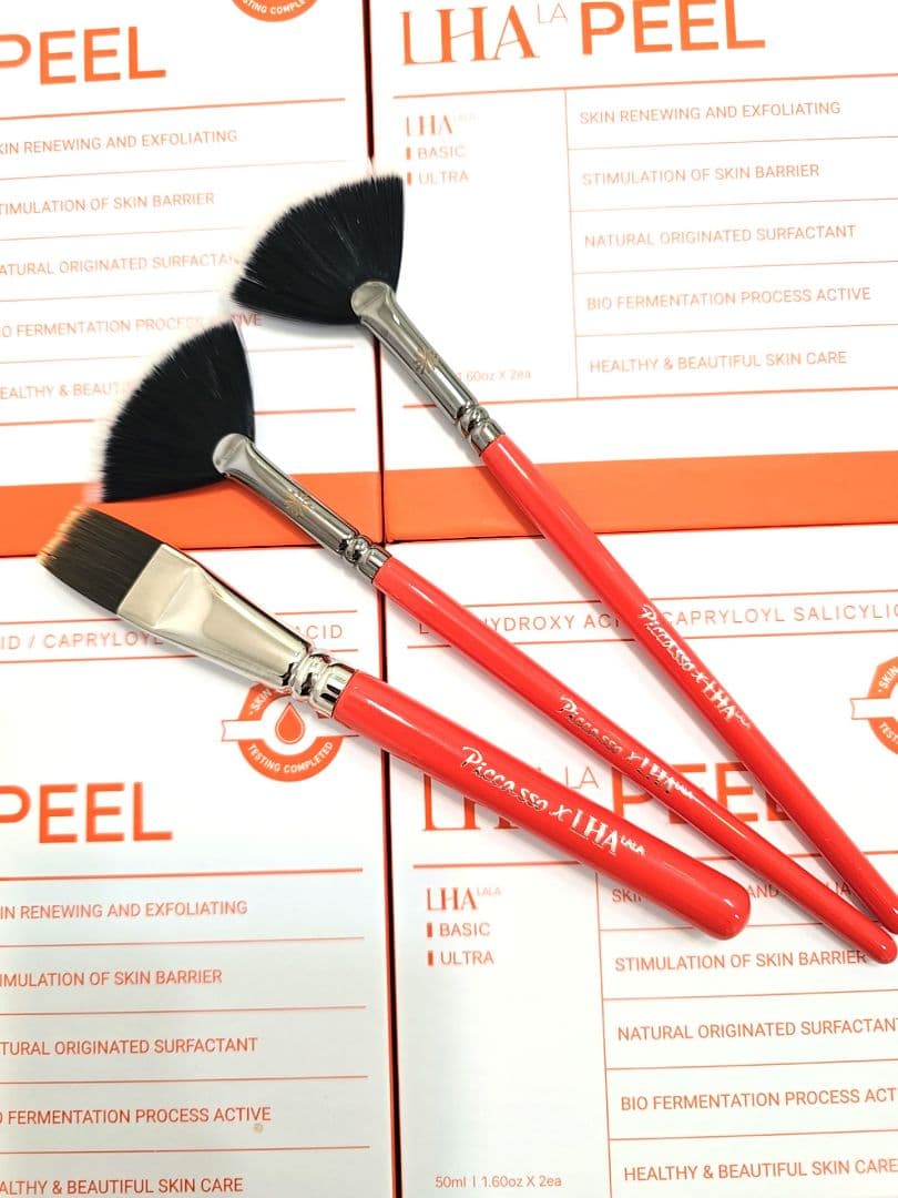 【正規品】LHALALA PEEL 3本セット/ララピール専用ブラシ筆