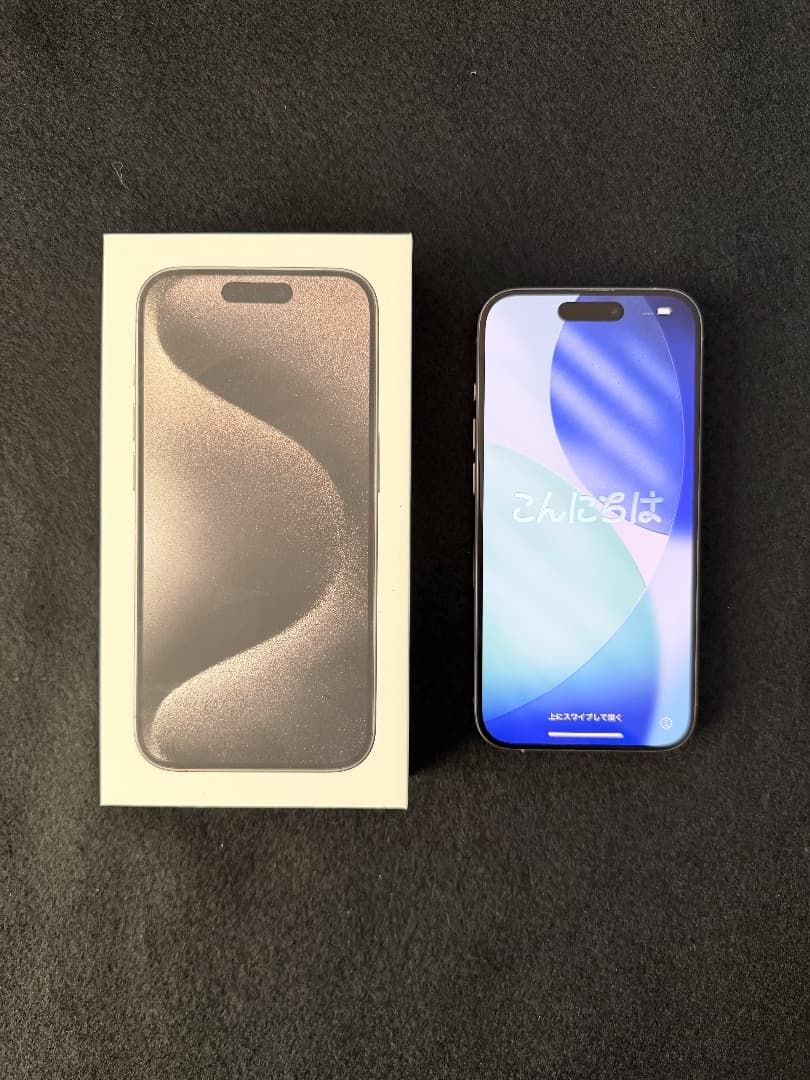 iPhone 15 Pro 256GB ナチュラルチタニウム SIMフリー89%