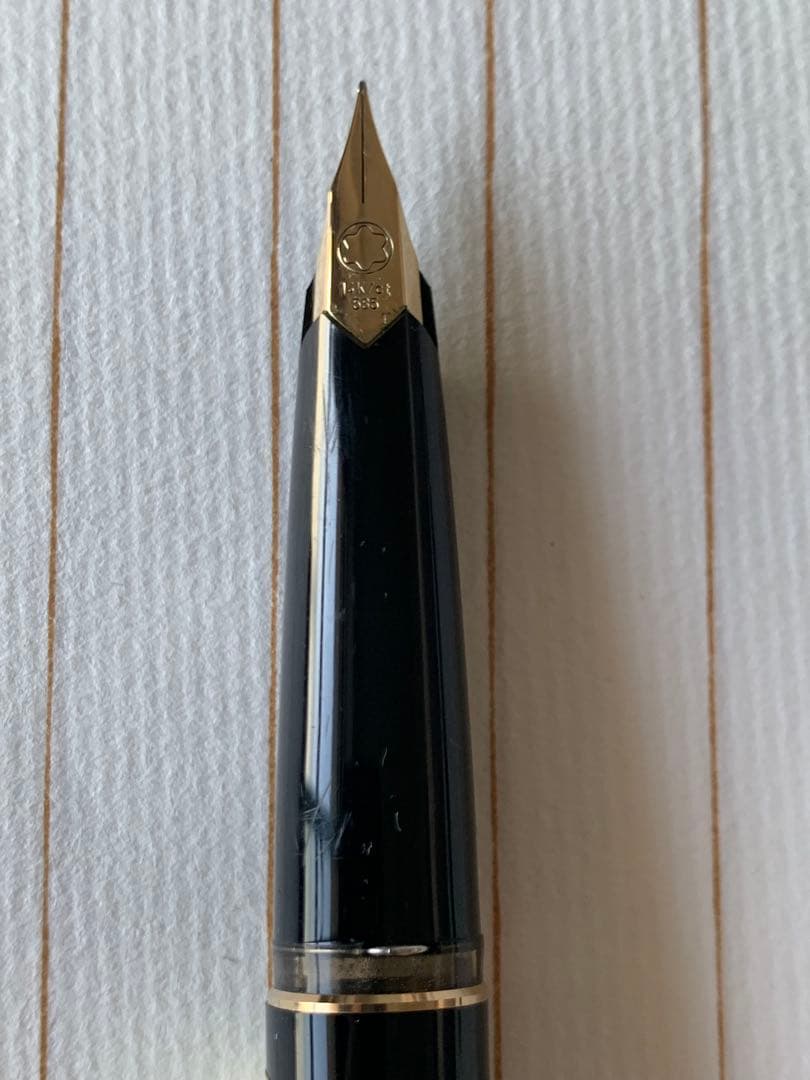 【セット】Montblanc No.320 万年筆 ボールペン 14Kペン先