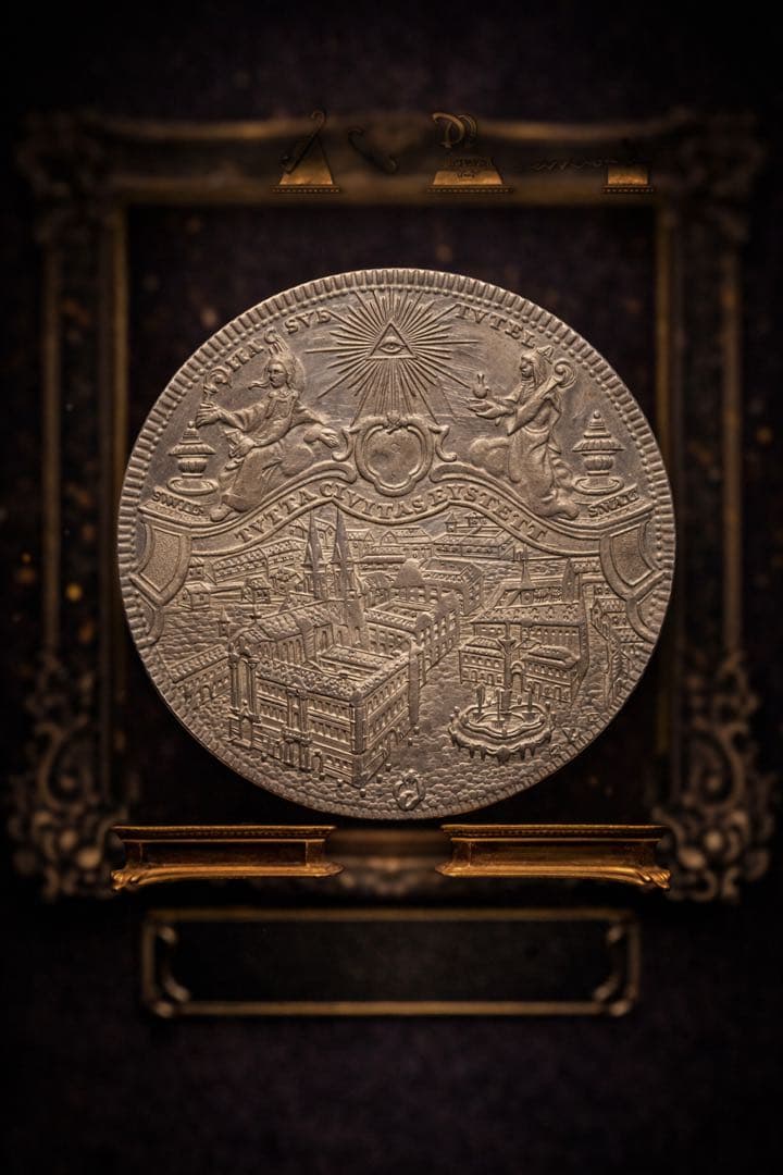 歴史的銀貨 1781年 神聖ローマ帝国　都市景観ターラー銀貨