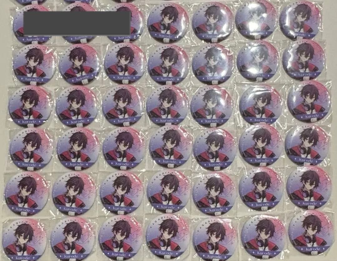 フラガリアメモリーズ フラメモ クロード クロミ サンリオ 缶バッジ