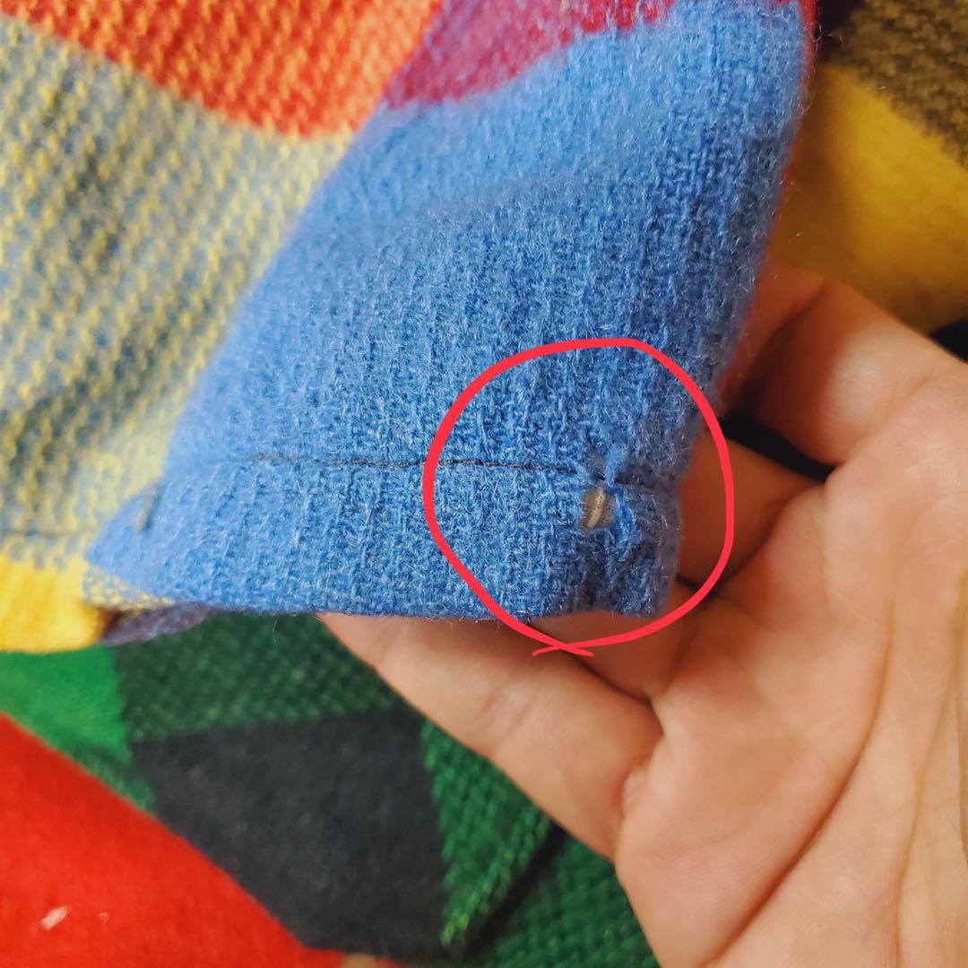 50s Lakeland ウール　プルオーバー　スモック　Mサイズ