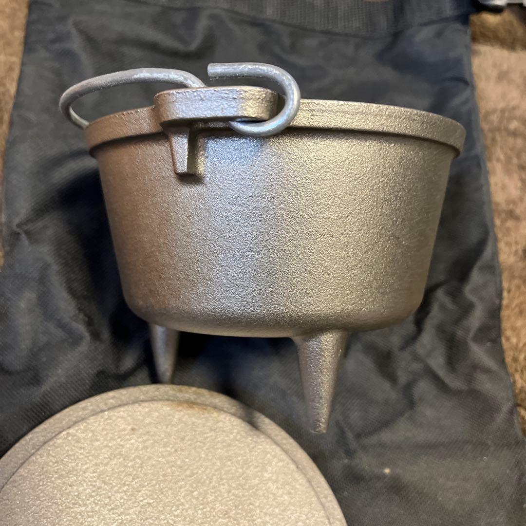 【未使用品】Lodgeダッチオーブン 5inch 5インチ おまけ ロッヂロッジ