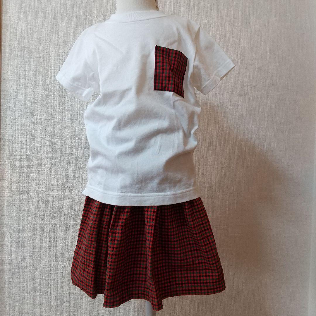 チ*イ様 ファミリア Tシャツ&スカートセット（120cm）