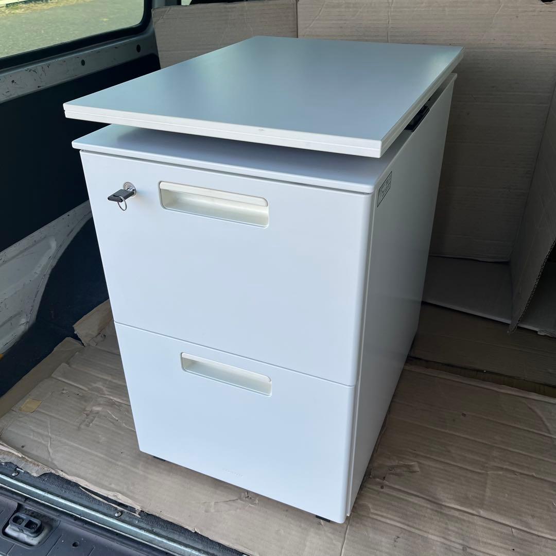 KOKUYO コクヨ 片袖 引き出し 書類収納 天板昇降 オフィス家具 ワゴン