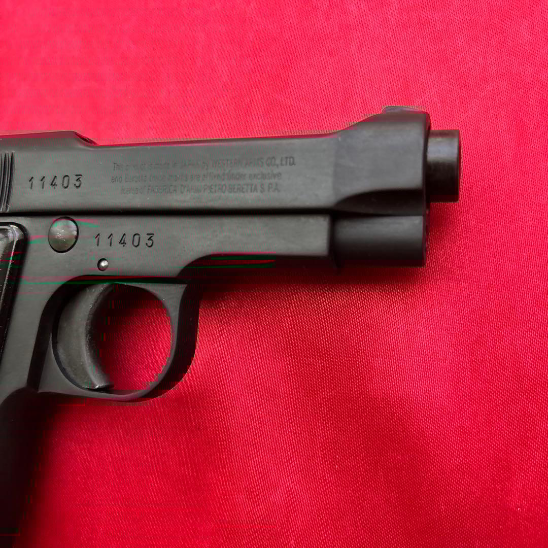 WA ベレッタM1934 HW ブルーイング ガスブローバックガン